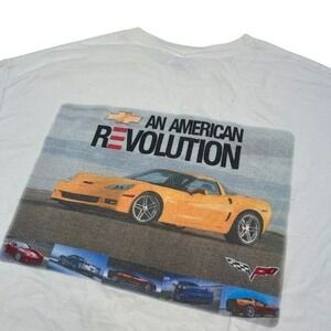 Chevrolet White Graphic Tee - Short Sleeve